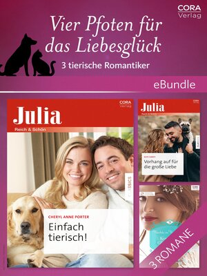 cover image of Vier Pfoten für das Liebesglück--3 tierische Romantiker